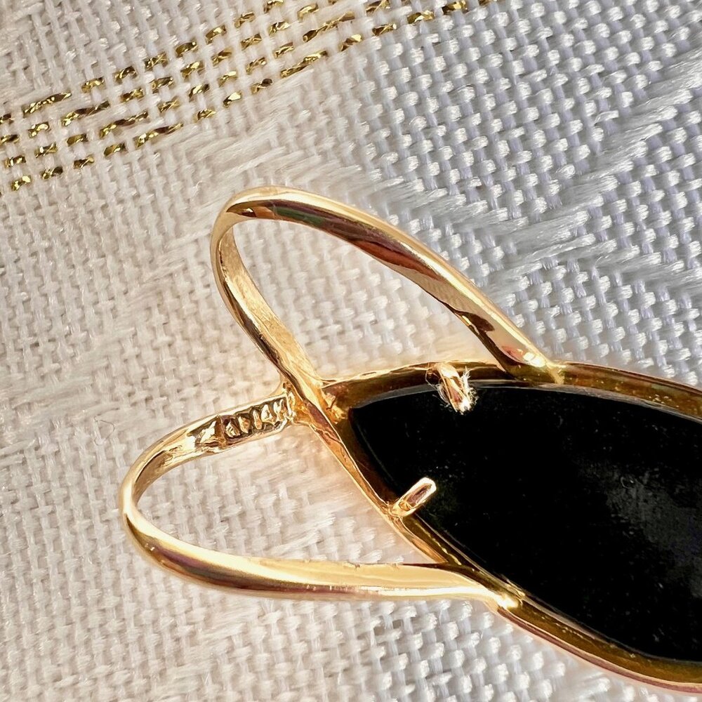 14K Gold Mosaic Australian  Opal Pendant, Opal Jewelry, Australian Jewelry - Picture 8 of 14